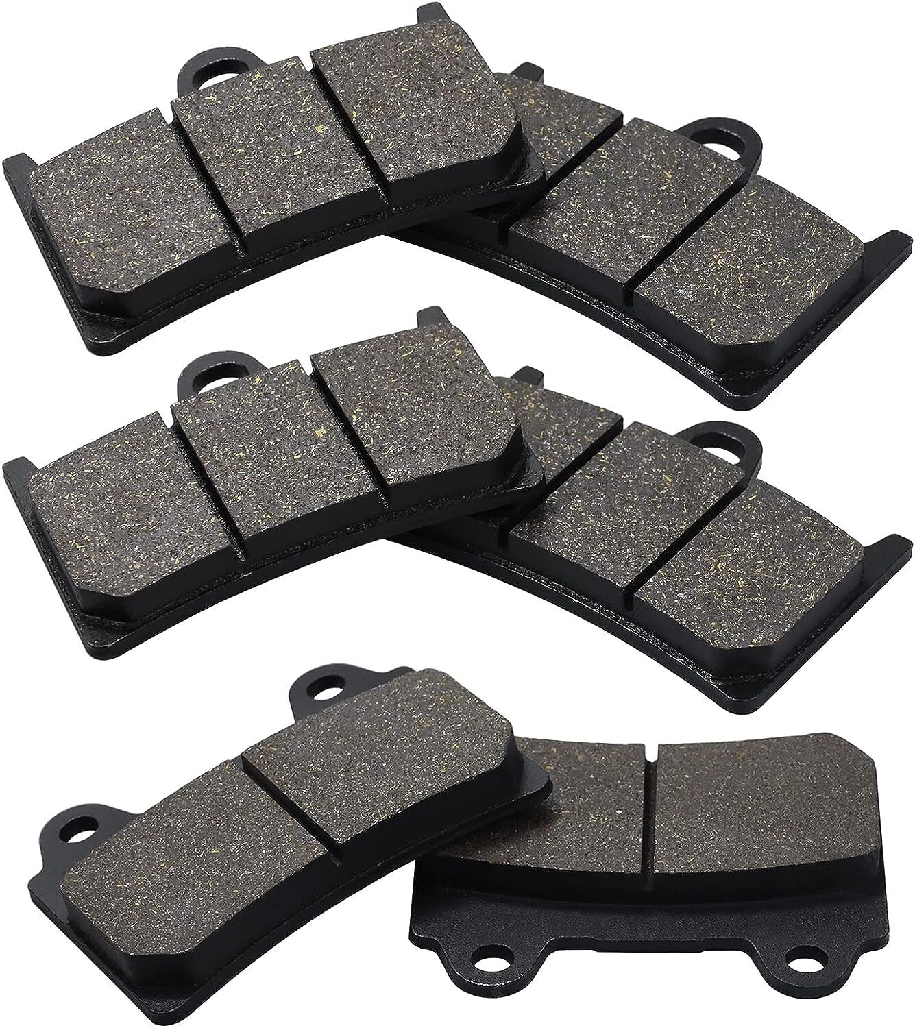 Front and Rear Brake Pads for YAMAHA XV1700 Road Star Midnight Silverado 2004-07