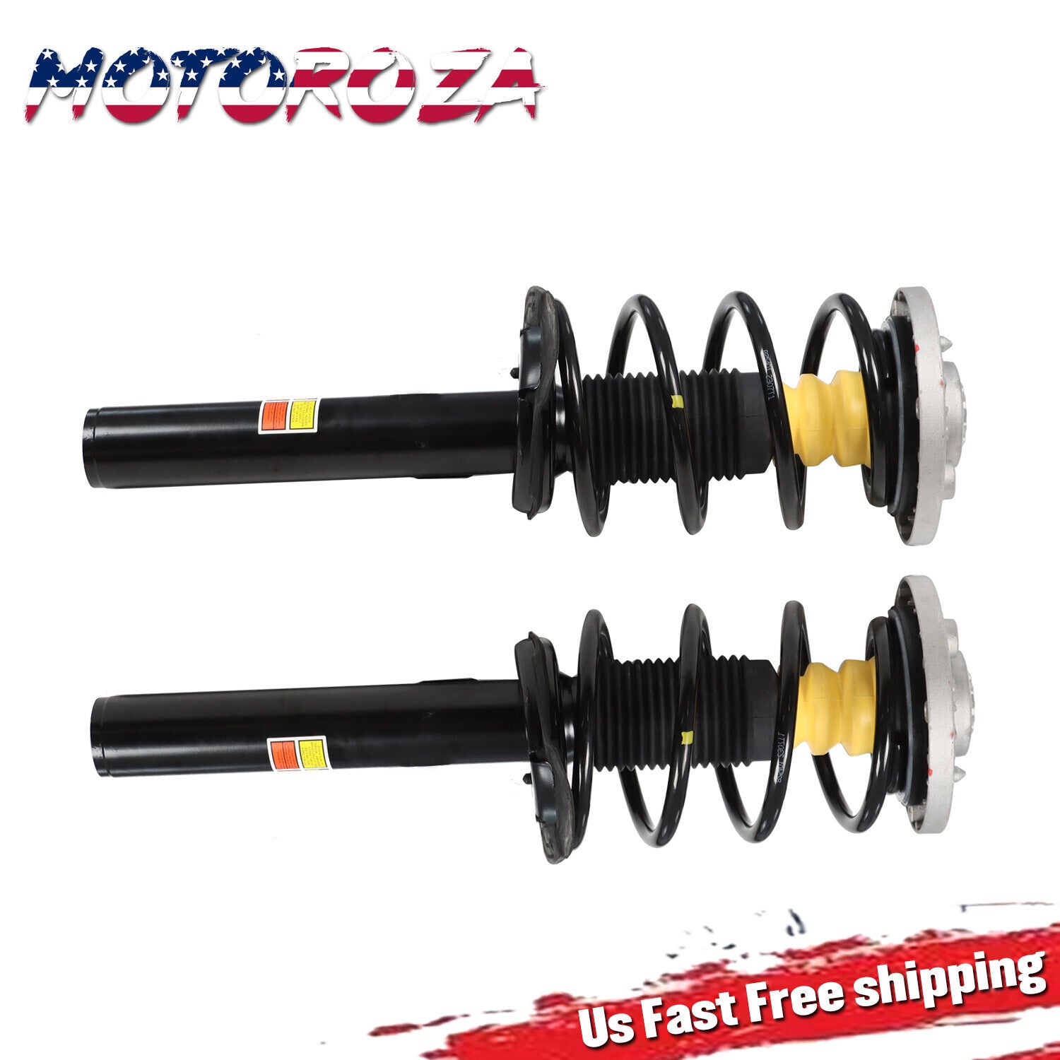 2Pcs Rear L+R Hydraulic Shock Struts Fit for Toyota for Land Cruiser J100 for Lexus LX470