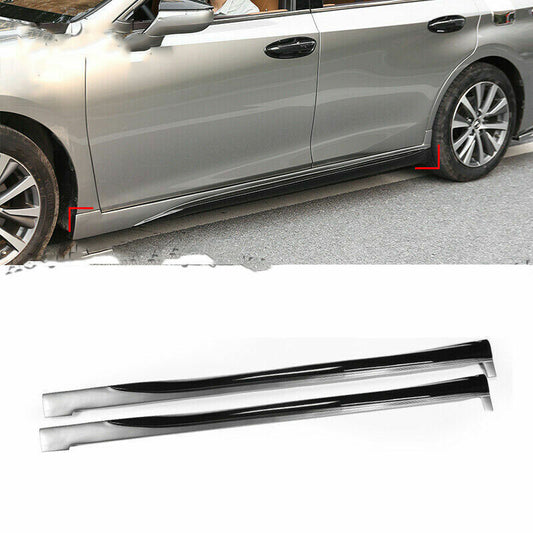 for Lexus ES250/300h/350 2019-22 Unpainted Side Skirt Extension spoiler Body Kit