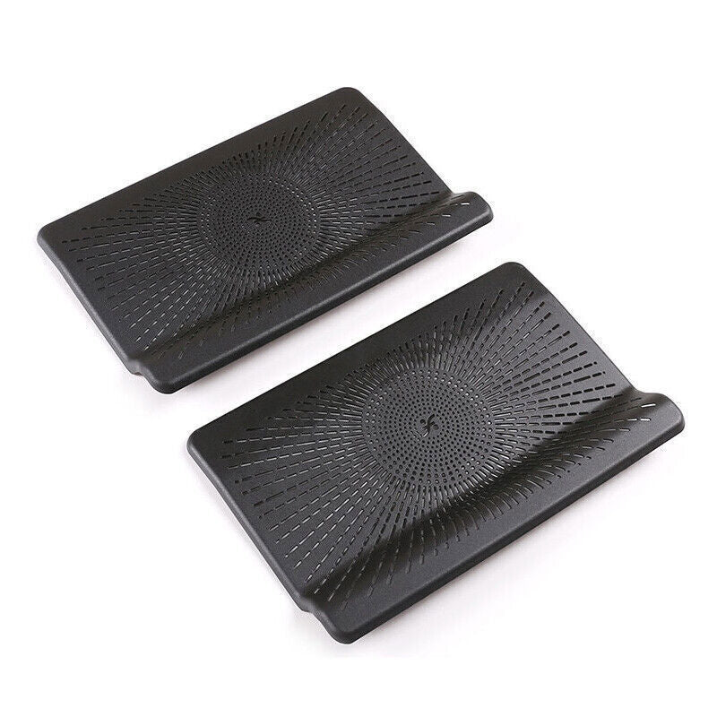 for Benz GLE GLS 2020-2023 Matte Black Inner for Seat Below Air Outlet Cover Trim 2P