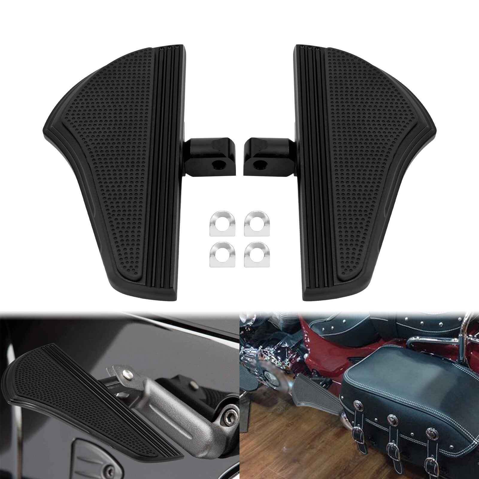 Passenger Rear Foot Peg Footrest Fit For Indian Roadmaster Chieftain Dark Horse