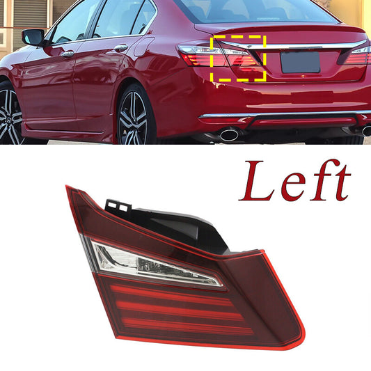 1Pcs Left Tail Light For 2016-2017 for Honda Accord Passenger Side Inner