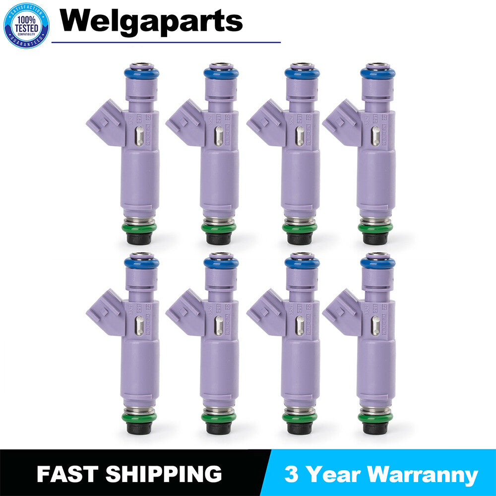 SET OF 8 for FORD RACING FUEL INJECTORS 9L3E-E7A M-9593-LU24A for MUSTANG 4.6L