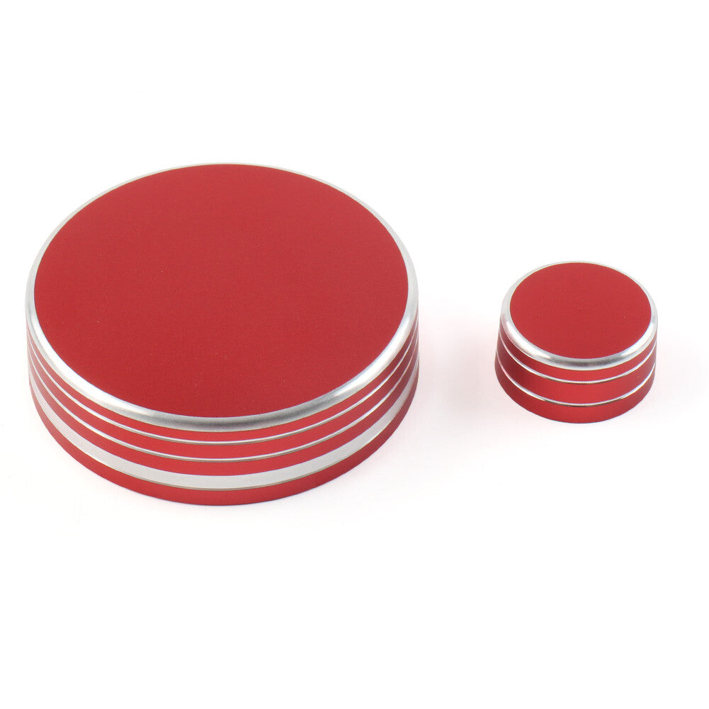 Central Control Volume Knob Cover Fit for Cadillac CT5 CT6 XT4 XT5 XT6 2019-2020 Red