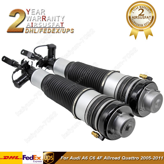 2X Front Air Suspension Shocks for Audi A6 S6 C6 4F Allroad Quattro 4F0616040N