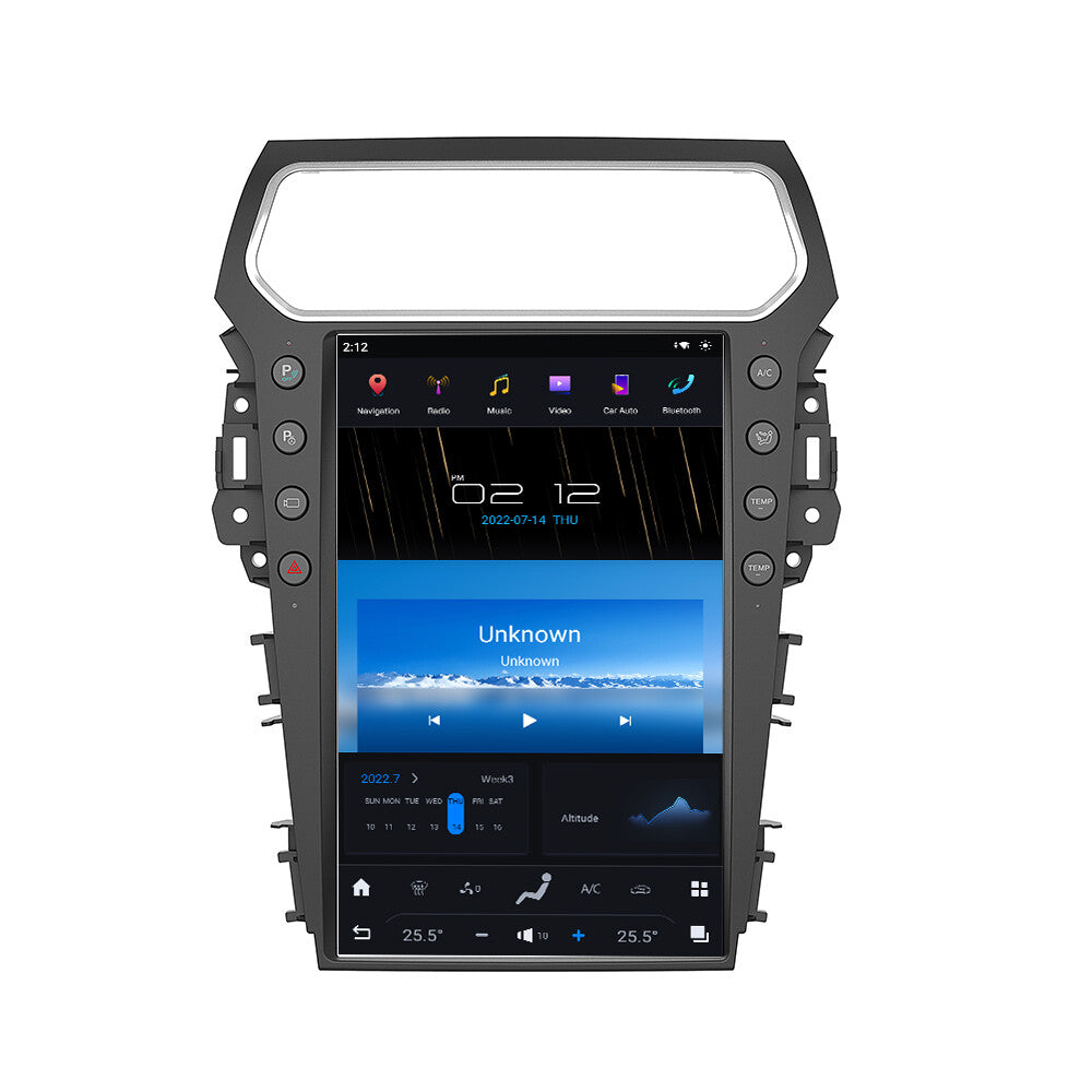 14.4 Car Radio Stereo GPS Navigation for Ford Explorer 2011-2019 Radio CarPlay