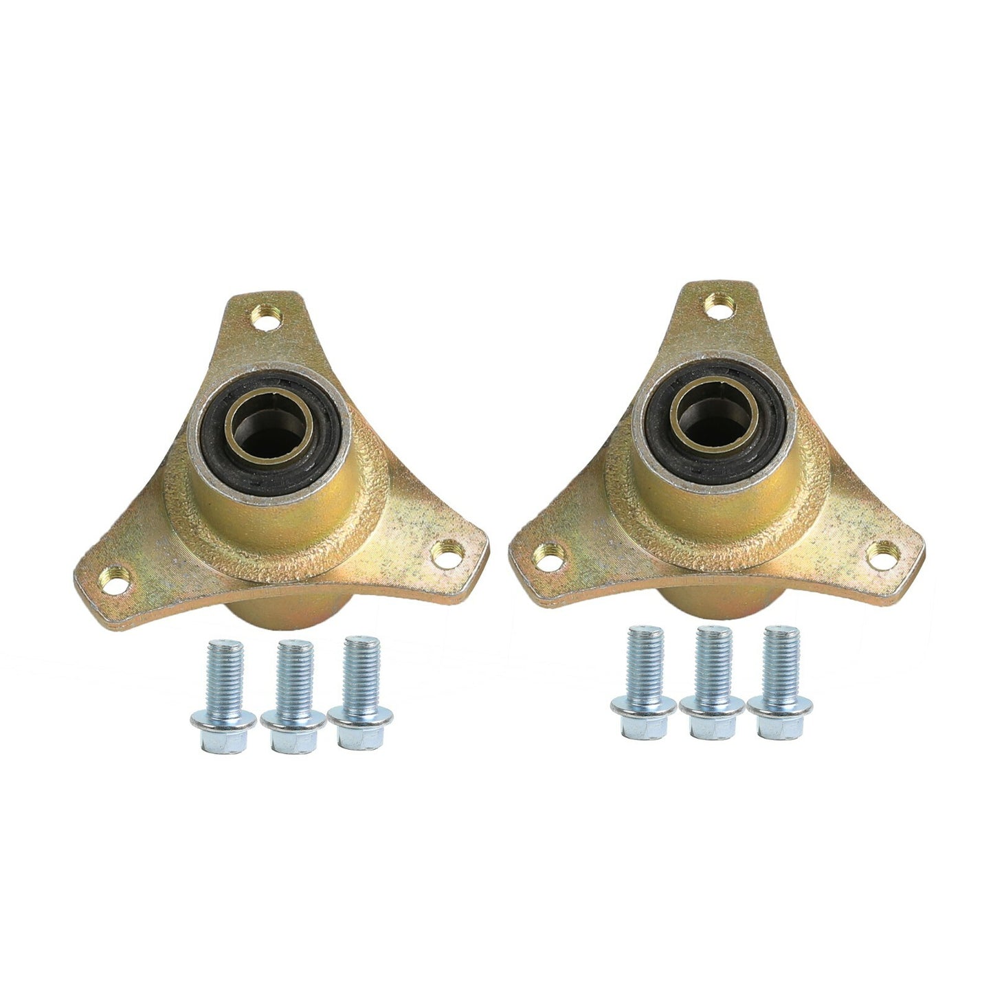 3-Screw Front Wheel Hub Steering Joint Spindle Kit for Go-Karts, All-Terrain Vehicles, and Four-Wheel Vehicles