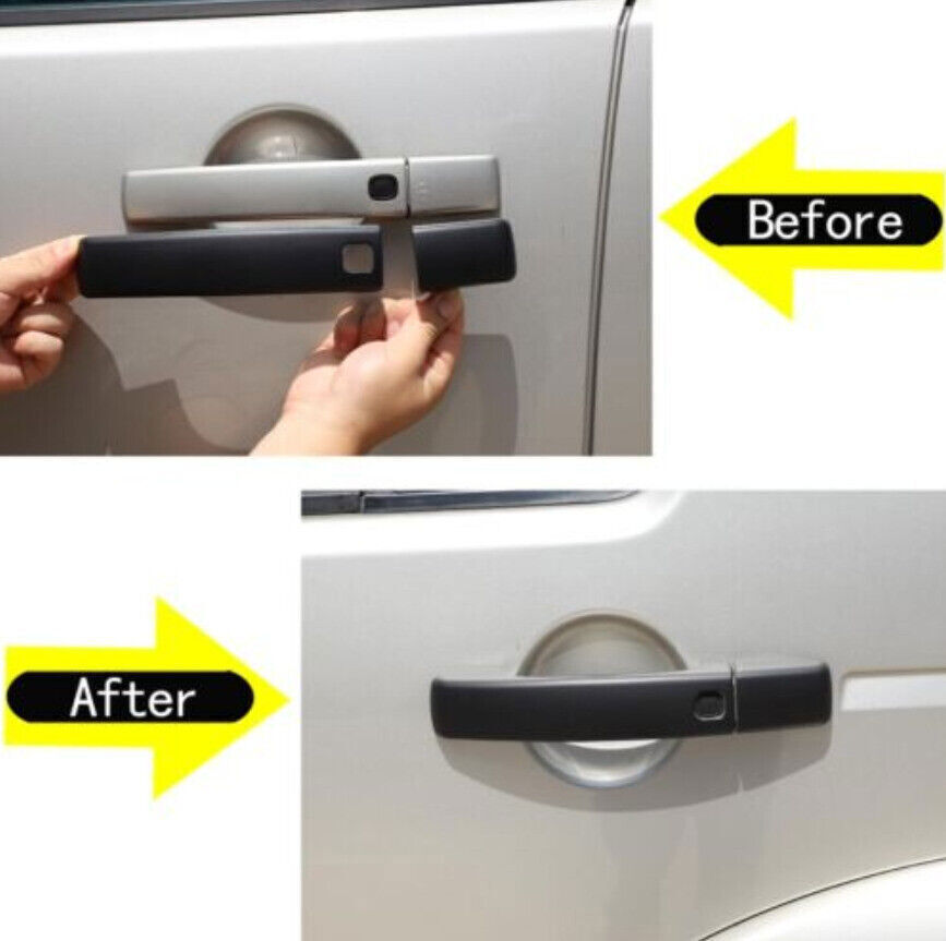 for Range Rover Sport 2010-13 ABS Matte Black Outside Door Handle Cover Trim 8P