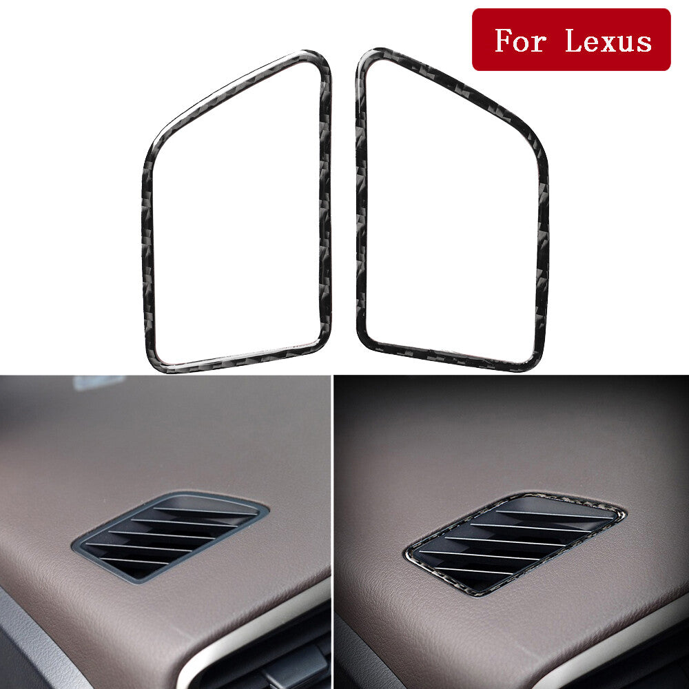 Cabon fiber dashboard vent cover trim suitable for Lexus RX350 2016-19