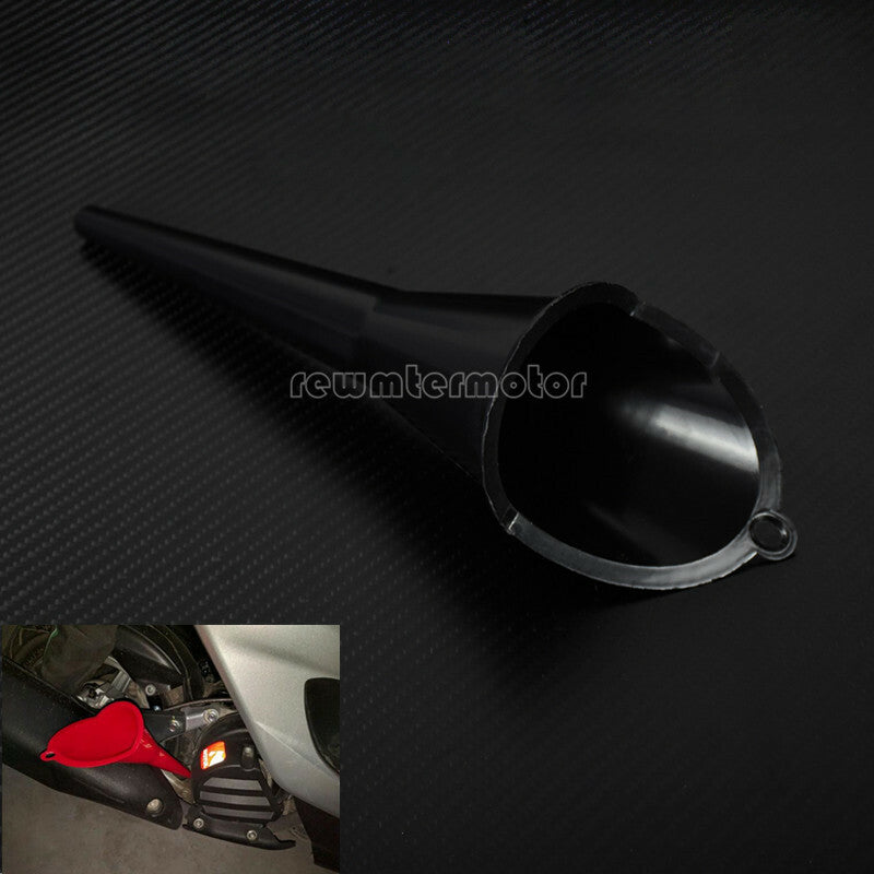 Gasoline Fill Funnel Primary Oil Fill Drip- Oil Funnel Fit for Harley Models