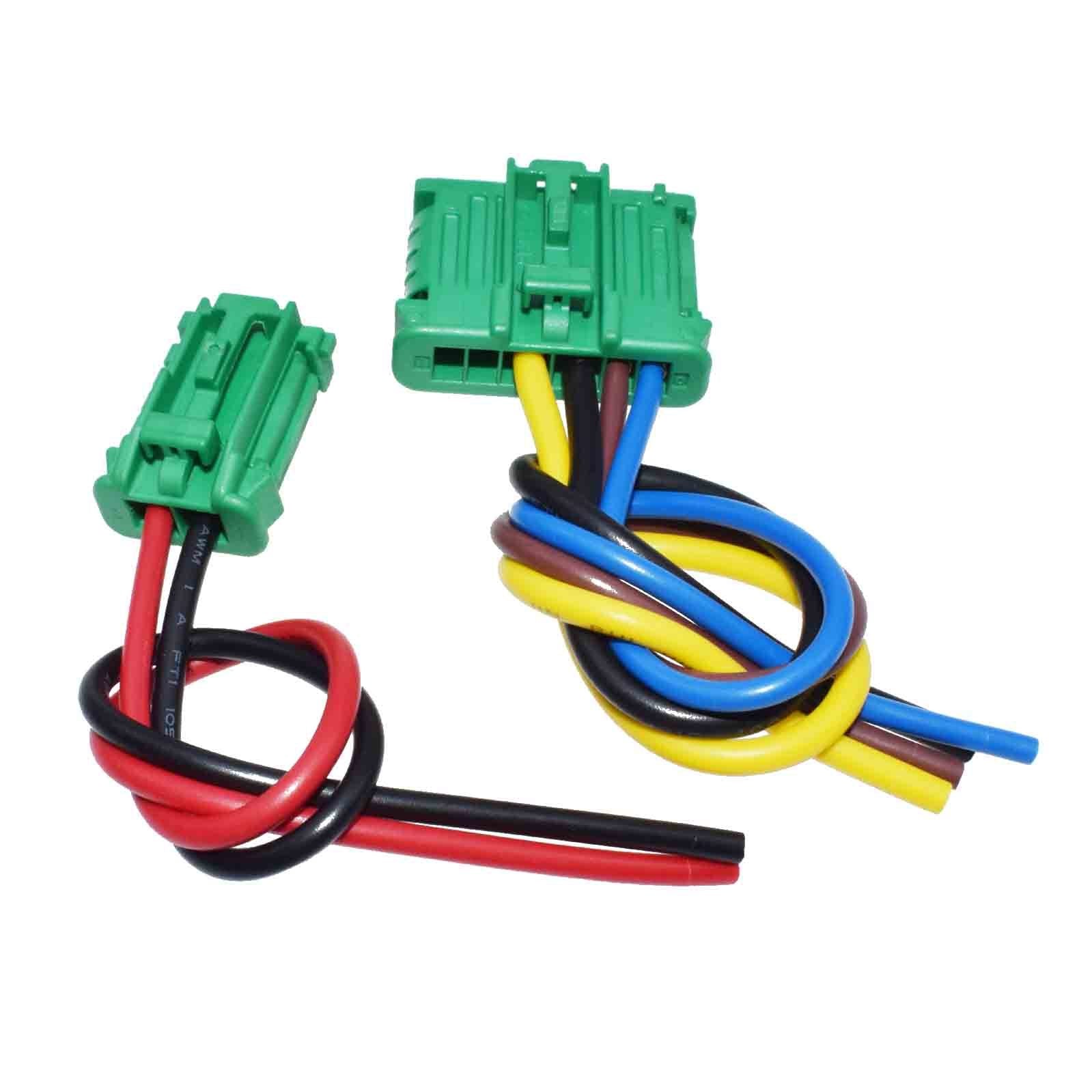 for Nissan for Citroen Peugeo 207 406 Heater Blower Resistor Plugs Wire Harness NEW