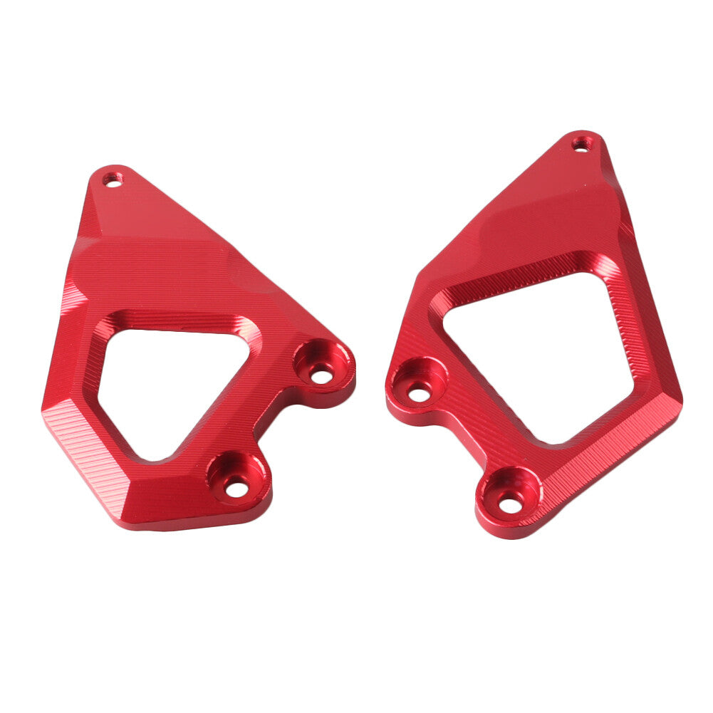 for BMW R1200GS 2013-2018 2014 2015 Foot Pegs Protector Heel Guard Plate Red