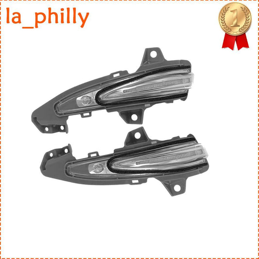 2Pcs Side Mirror Signal Lamp Orange Light For CT200h ES300h GS450h Left+Right