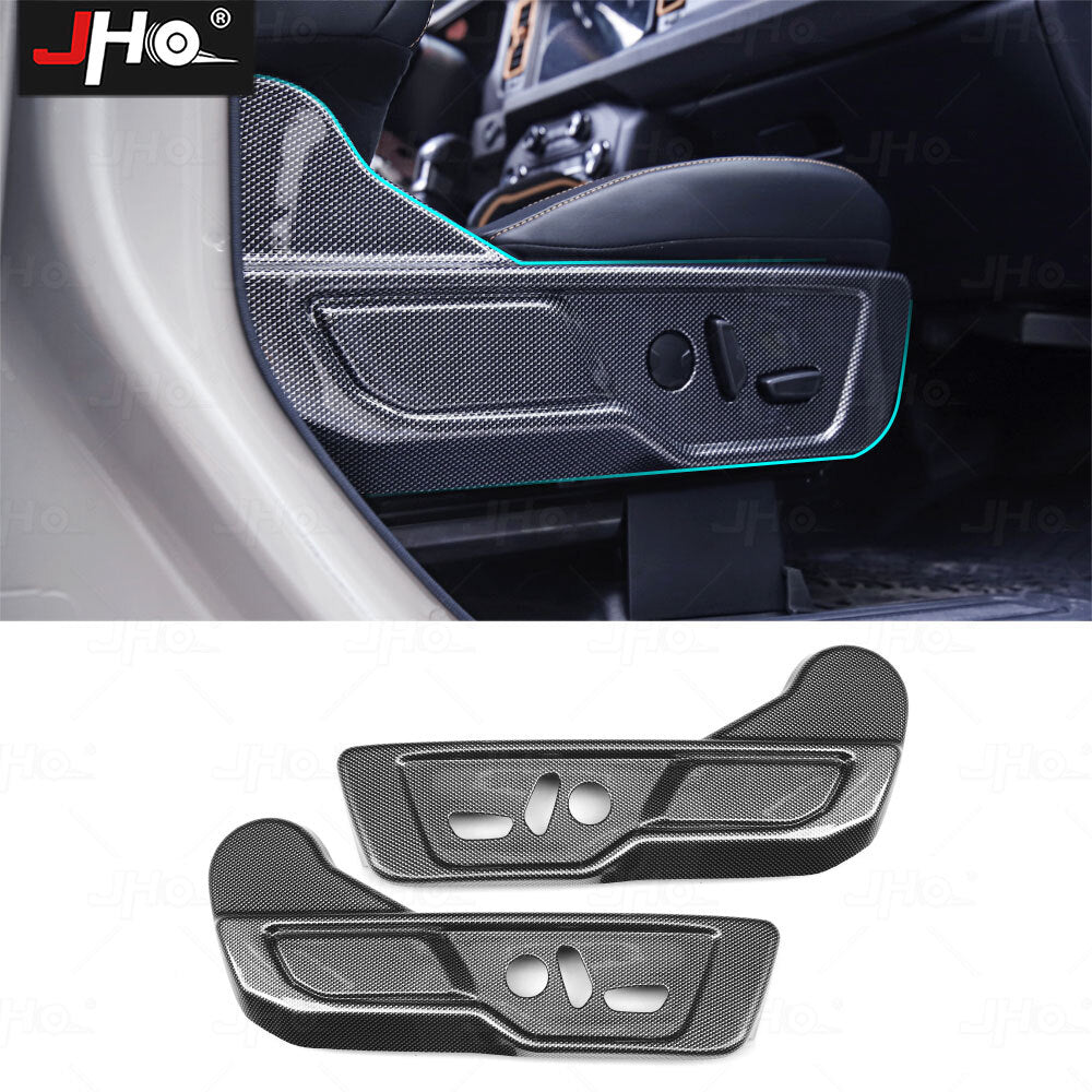 2PCS for Seat Cover Trim Panel Bezel Black Drivers Side for Ford Bronco 2021-2024