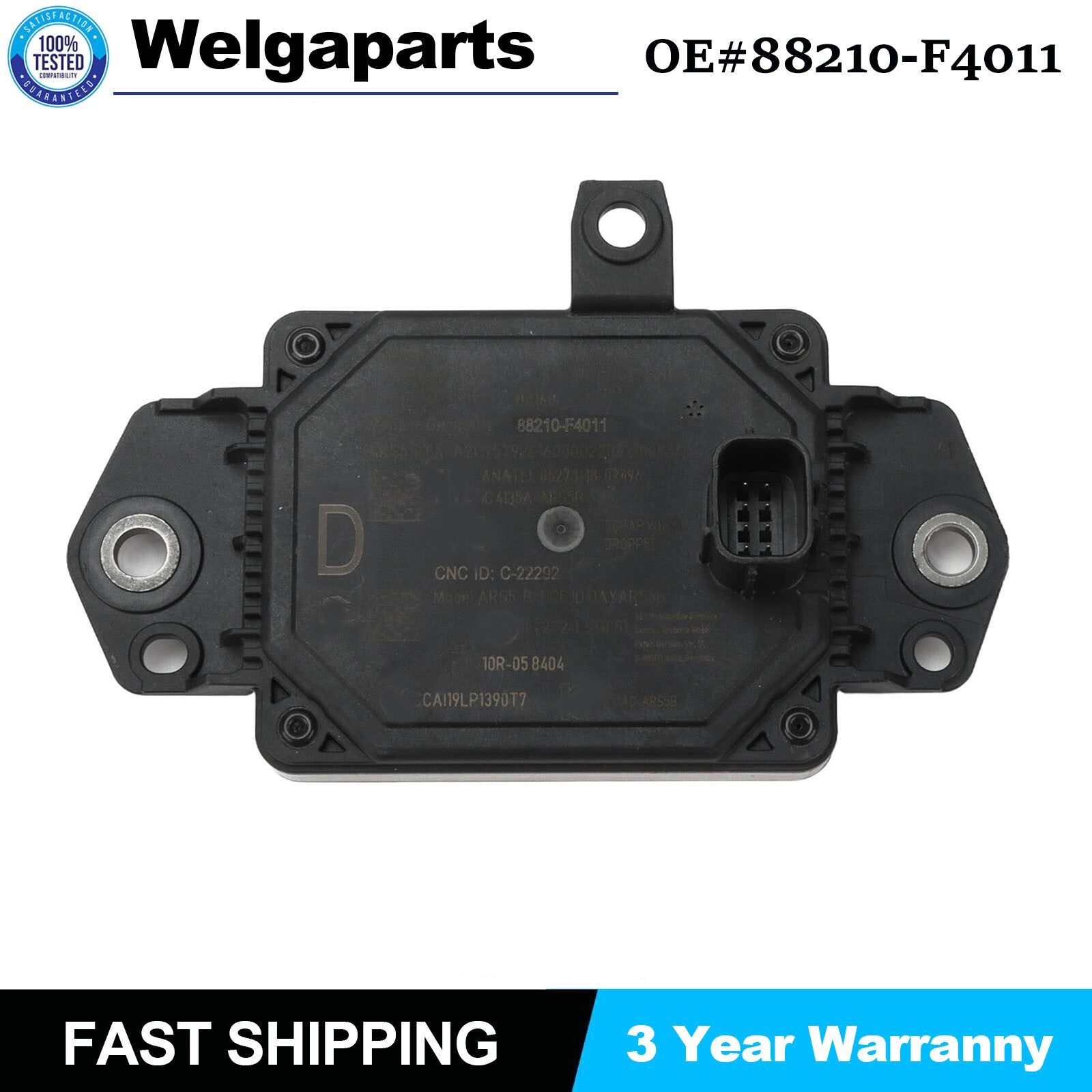 88210-F4011 For 2018 for Toyota C-HR 2.0L Adaptive Cruise Distance Sensor Radar New