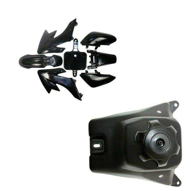 Gas tank and plastic mudguards CRF50 Dirt Pit bicycle XR50 Baja DR49 110cc 125cc