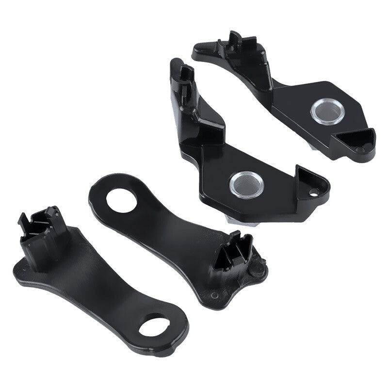 4Pcs Headlight Headlamp Repair Brackets Clips Set for BMW 5 Series E60 E61