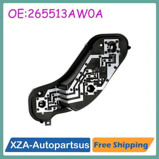 Rear Right Taillight Socket Assembly for Nissan Versa 2012-2018 New 26551-3AW0A