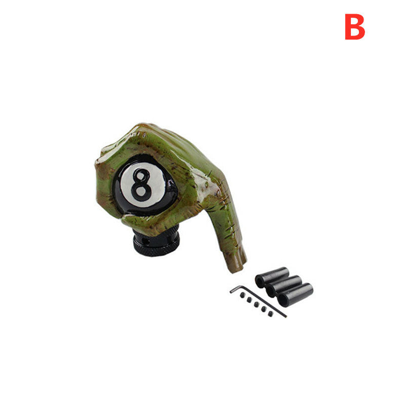 Universal Eighthand Resin Head Style Car Manual Stick Gear Shift Knob Lever Shif
