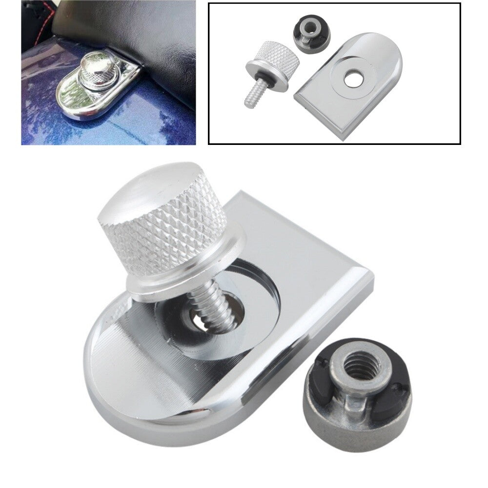 Motorcycle Rear Fender for Seat Screw Bolt Nut Knob Tab Cover for Harley Sportster