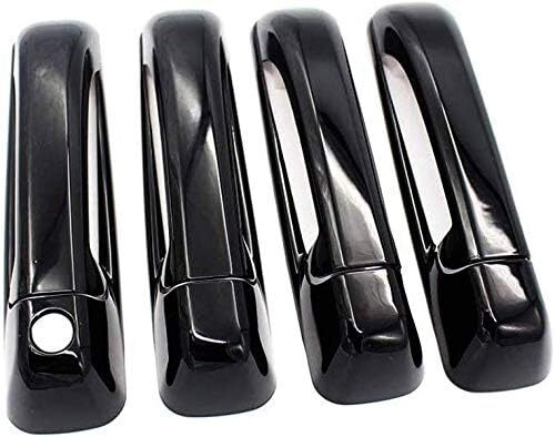 For 2009-2018 for Ram 1500 10-18 for Ram 2500 3500 4DR Door Handle Covers Glossy Black
