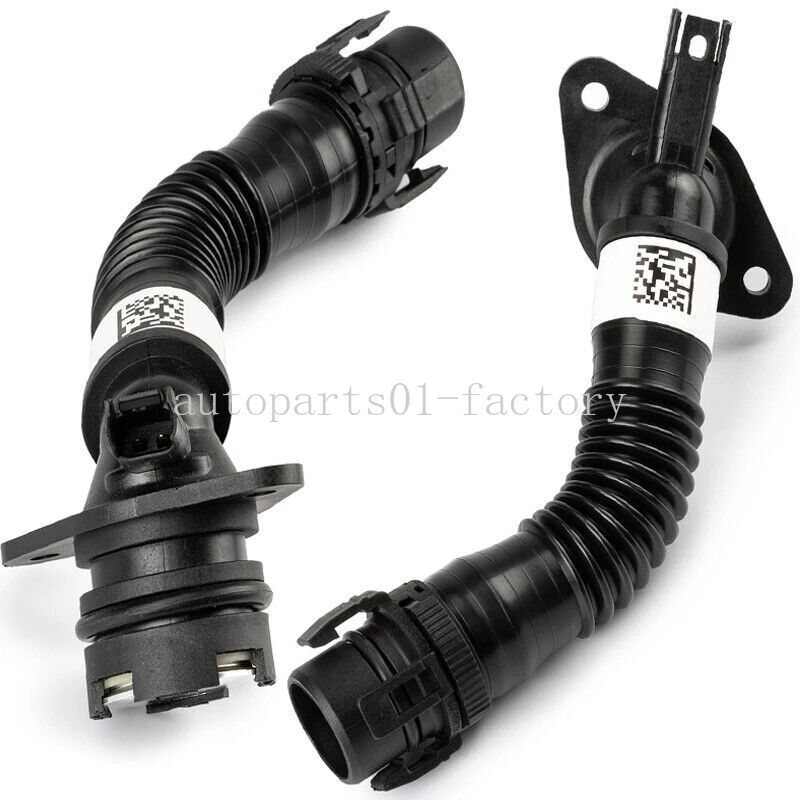 2Pcs Crankcase Vent Hose for BMW E82 E88 F10 F12 F13 135i 335i 535i 11127584128
