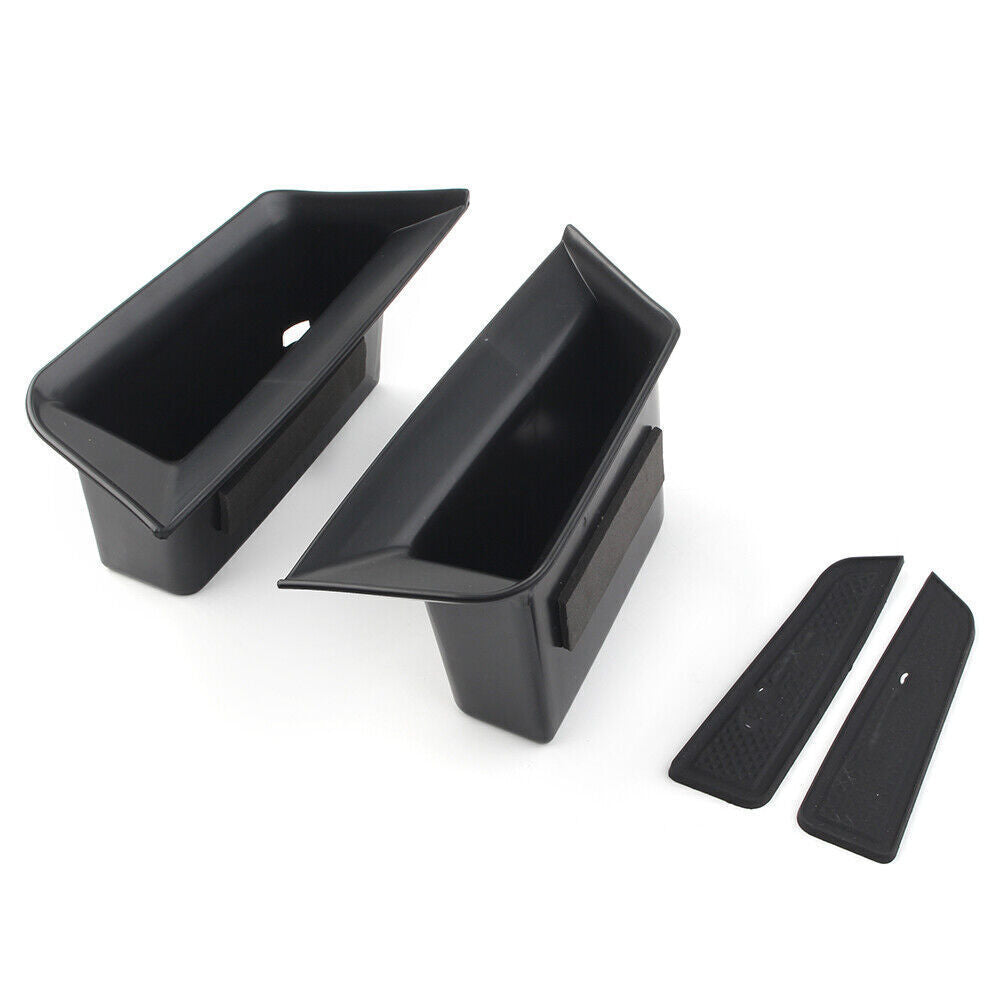 for Cadillac XT5 2017-2019 Door Handle Armrest Storage Box Tray Holder Bin Kit