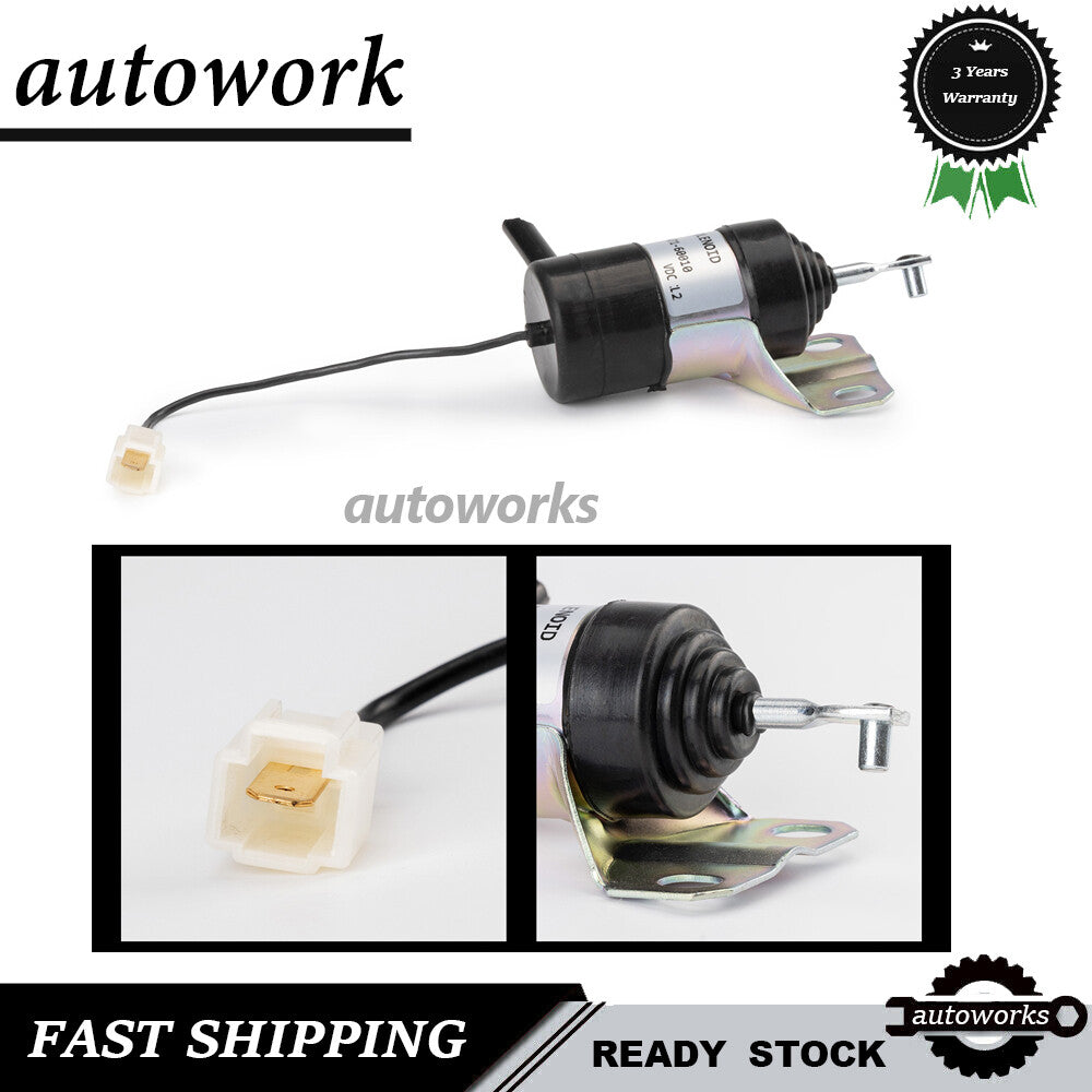 Fuel Shut Off Solenoid Fits for 6cta 8.3l Engines 12V 3930233 SA-4335-12