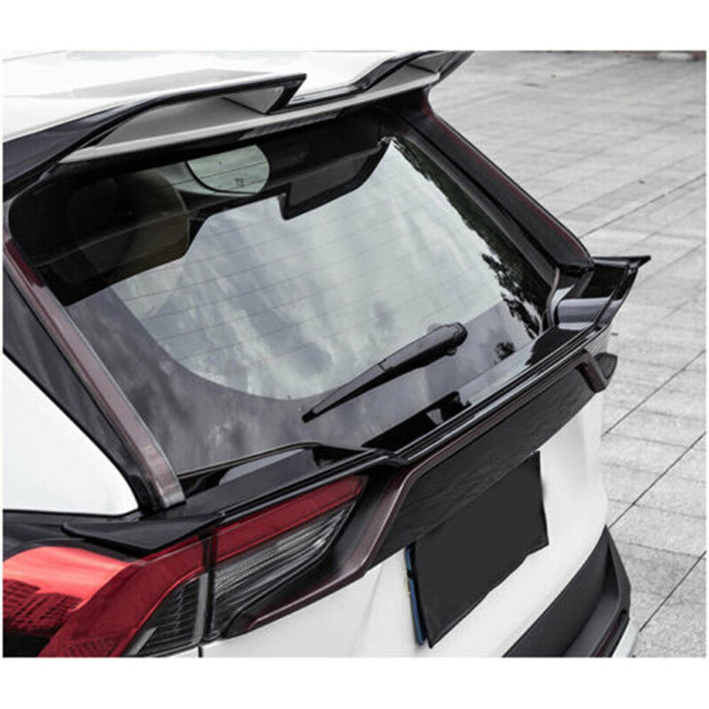 1pcs for Toyota RAV4 2019-2024 Black Rear Trunk Spoiler Tail Middle Lid Wing Lip