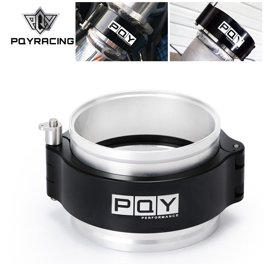 3inch 76mm Aluminum Quick Release V-Band Clamp Kit Intake Intercooler Pipe Metal