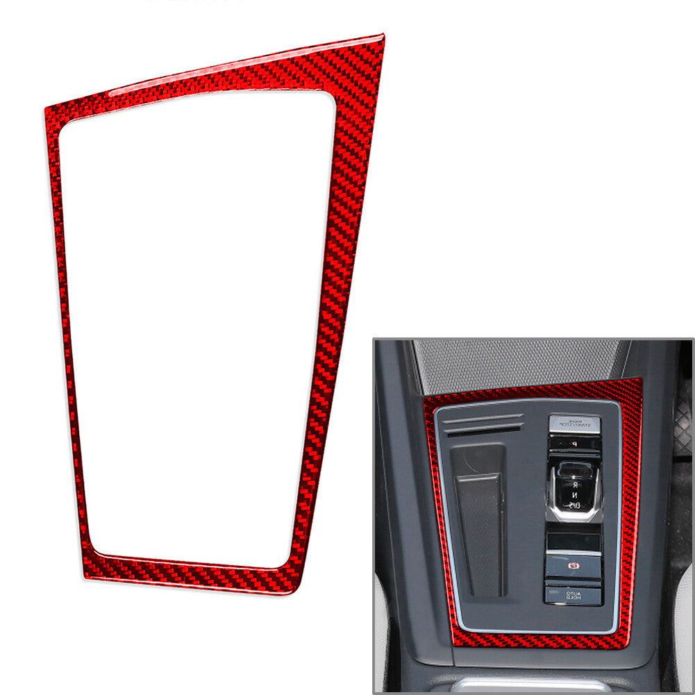 for Volkswagen for Golf 8 MK8 2021-2023 22 Gear Shift Panel Frame Cover Trim Red RHD