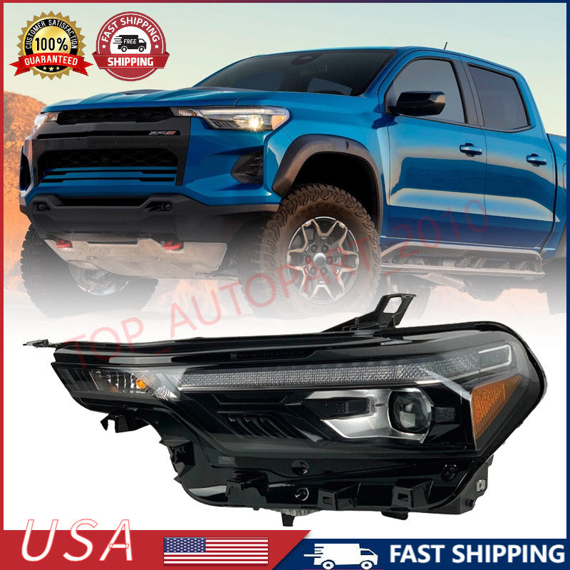 87818228 LED Headlight Assembly For 2023-2025 for Chevrolet Colorado Left Driver