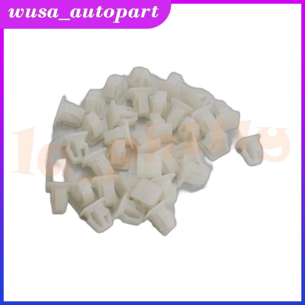 Qty 40 Door-Body Side Molding Clip Retainer Clips for Accord for Acura CL Plastic