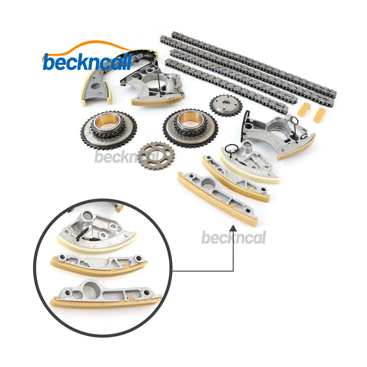 Timing Chain Kit for Audi A5 2008-2010,A6 3.0L,A4 Quattro 3.2L V6 2009-2012,