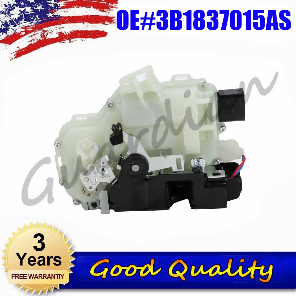 Door Latch Lock Actuator Front Left Driver Side 3B1837015AS for VW for Jetta for Golf