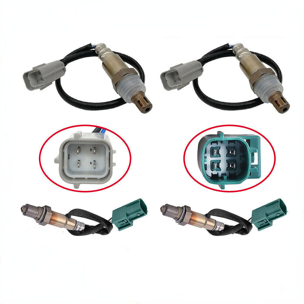 4pcs Up+Downstream Oxygen Sensor For 2008-2012 for Nissan Titan Armada QX56 V8 5.6L