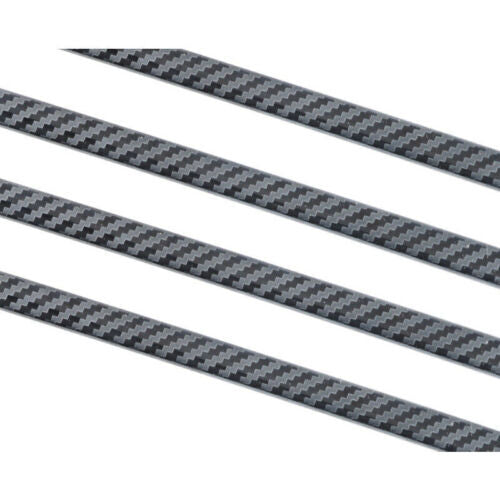 Carbon Fiber Inner Windows Sill Molding Strip Trim for Toyota Highlander 14-2019