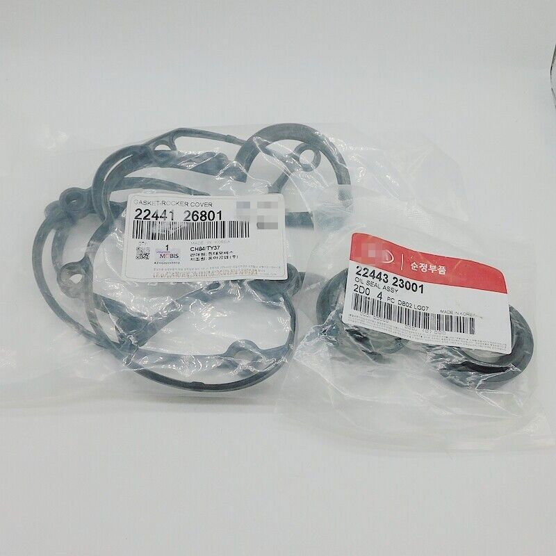 For 2006-2011 for Hyundai Accent for Kia Rio 1.6L Valve Cover Gasket Set 2244126801
