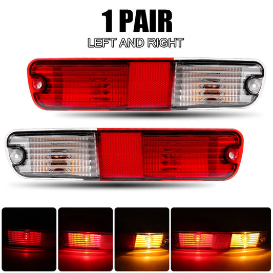 2x Rear Bumper Fog Light Tail Lamp Refit for Mitsubishi Pajero Montero 2003-2006