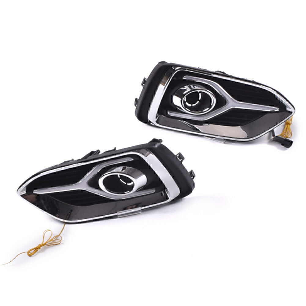 2X LED Daytime Day Fog Lights DRL Run Lamp for Hyundai Accent 2018-2020 2019