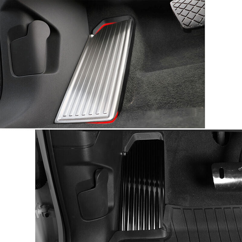 for Porsche for Cayenne 2019-2023 Stainless Steel Footrest Clutch Pedals Cover Trim