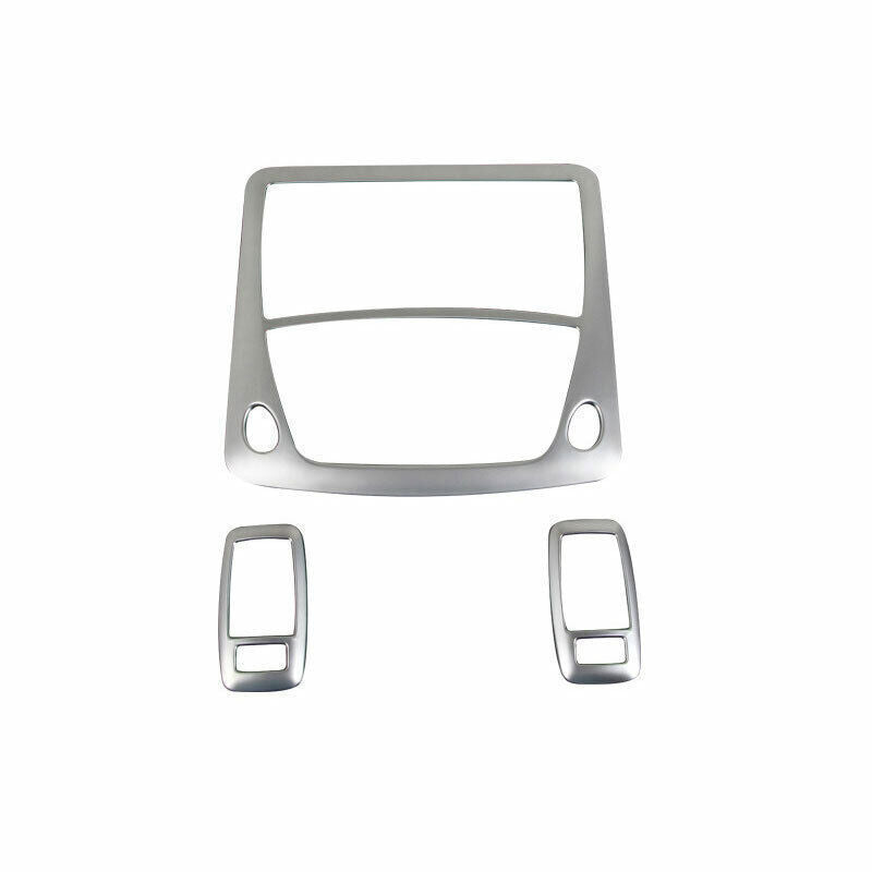 Front Reading Lamp Frame Cover Trim for Nissan Altima Teana 13-2018 Matte Silver