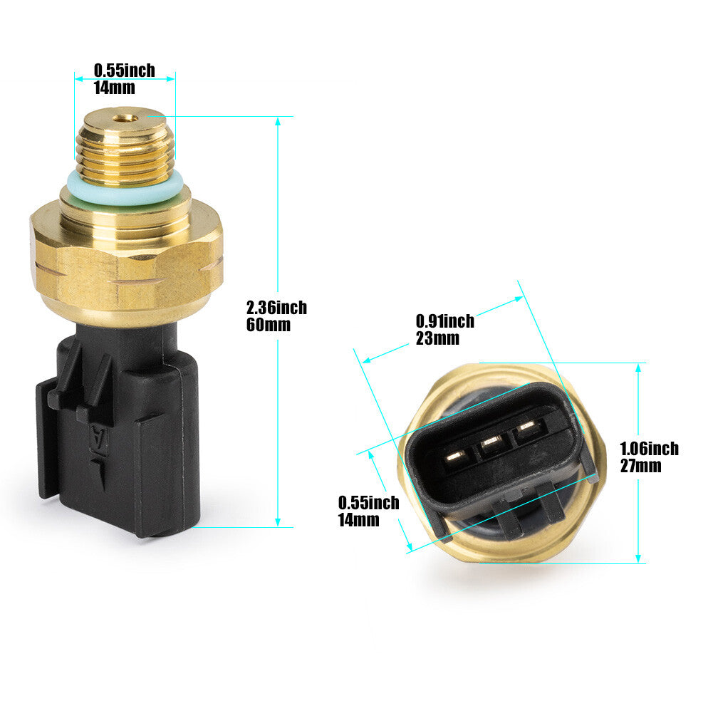 1X Engine Oil Pressure Sensor 4921517 for Freightliner ISM ISX11.9 ISX15