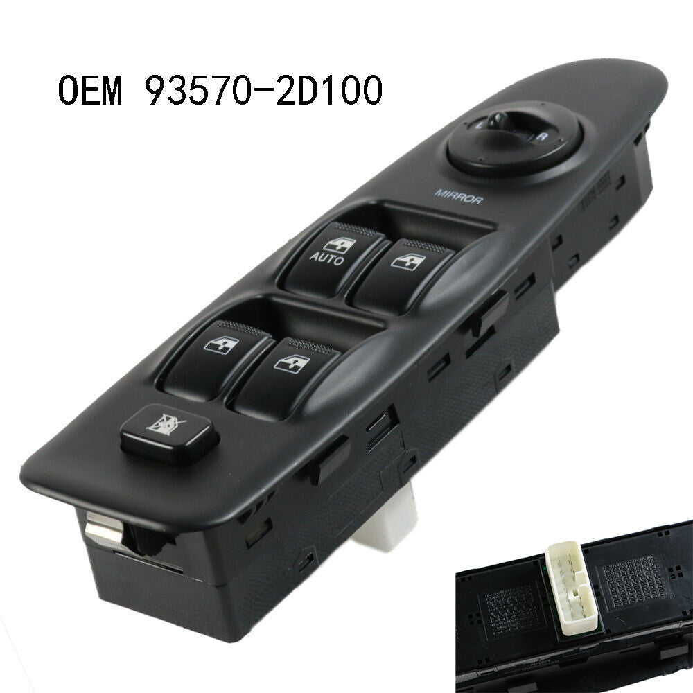 for Hyundai 2002-2006 for Elantra 93570-2D000 New Power Master Control Window Switch