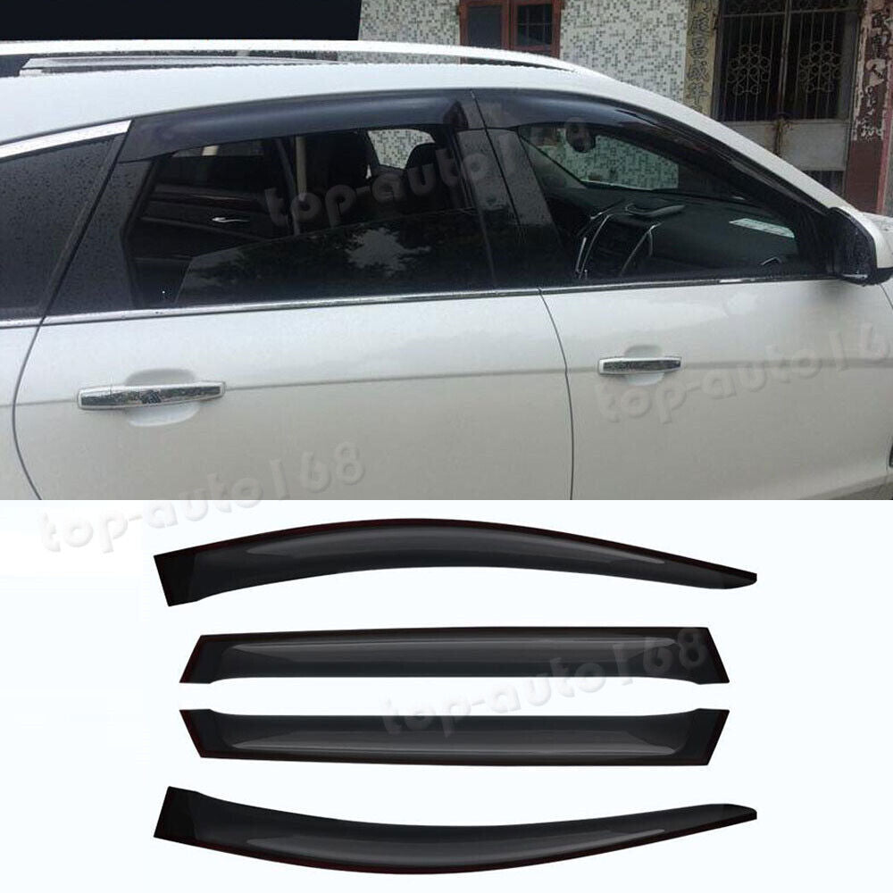 for Cadillac SRX 2010-2016 Smoke Window Wind Visors Rain Guard Vent Deflectors