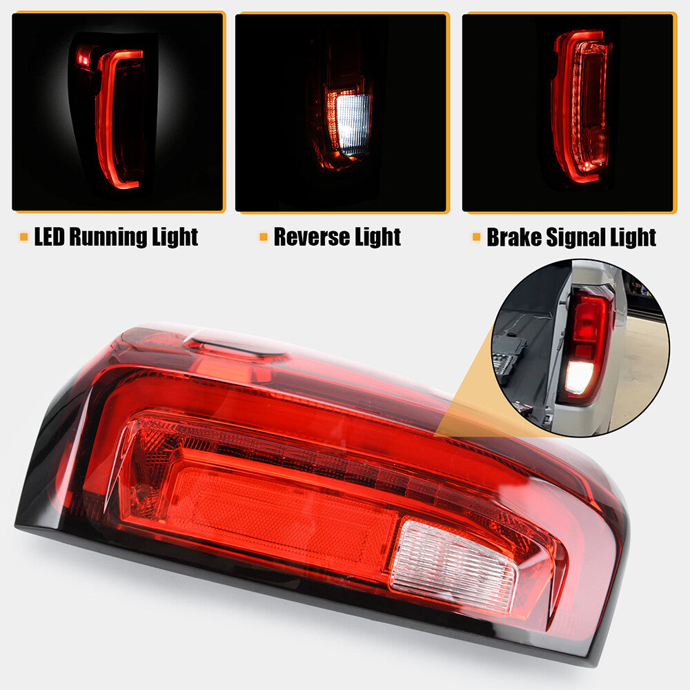 For 2019-2023 for GMC for Sierra 1500 Full LED Tail Light Rear Lamp Passenger Side RIGHT