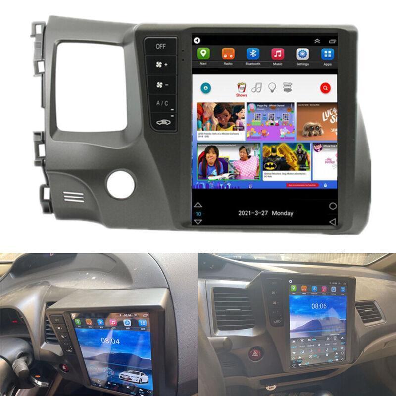 9.7 Vertical 2+32GB Android 10.1 Car Radio GPS Navigation for Honda for Civic 06-11