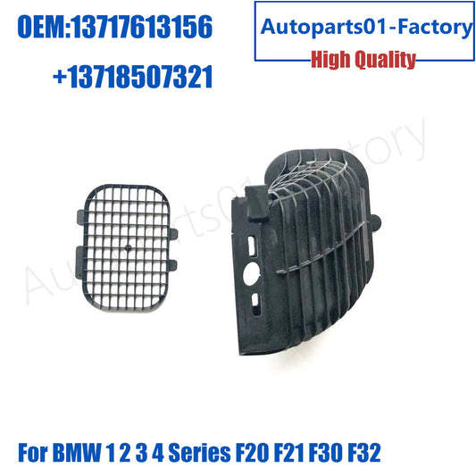 Set of 2PCS Intake Muffler Grille Hose for BMW 1 2 3 4 Series F20 F21 F30 F32