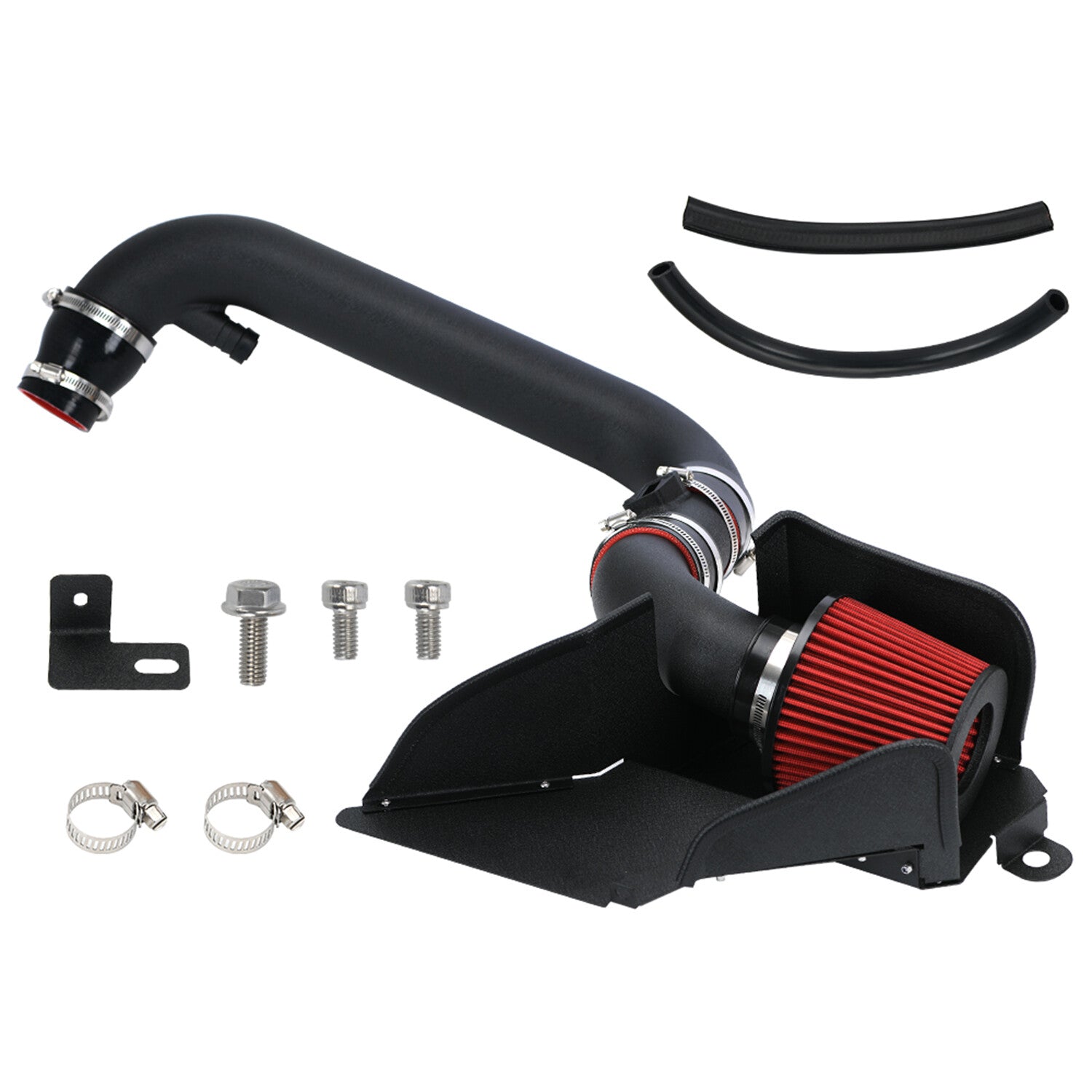 for VW for Tiguan 2.0L TSI Turbo Cold Air Intake System 3.0 Intake Pipe Aluminum