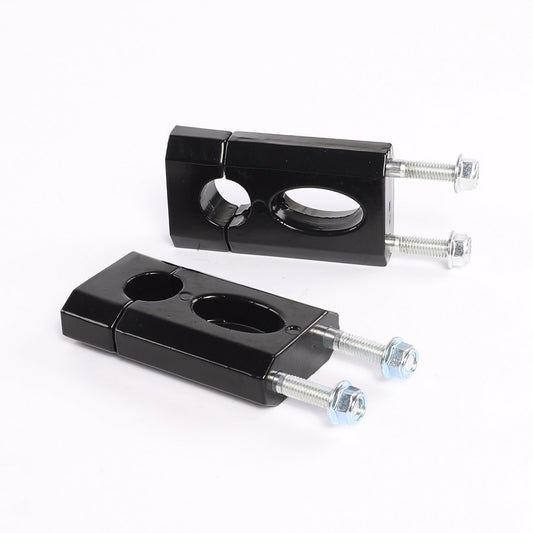 Mounting clip for 22mm handlebar stem and for seat tube for Honda CRF50 110cc and 125cc Dirt Trail bikes.